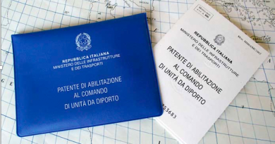 Anagrafe delle patenti nautiche