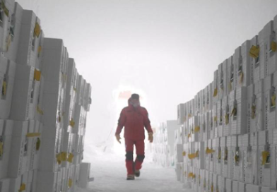 Un caveau naturale nel cuore dell’Antartide