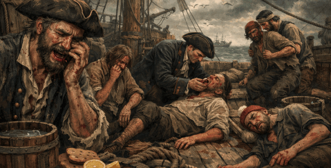 Quando i marinai perdevano i denti: storia dello scorbuto