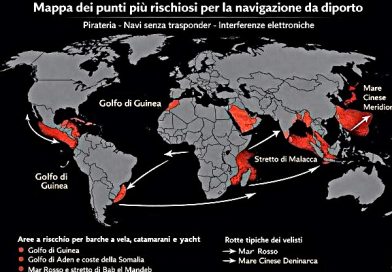 Come gli eventi internazionali incidono sulla navigazione da diporto intorno al mondo