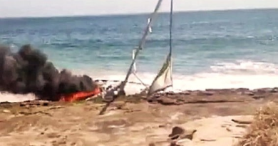 Un velista salvato dopo l’incaglio a Santa Rosa Island