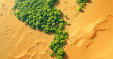 I satelliti hanno rilevato come l’Egitto stia rimboschendo il deserto