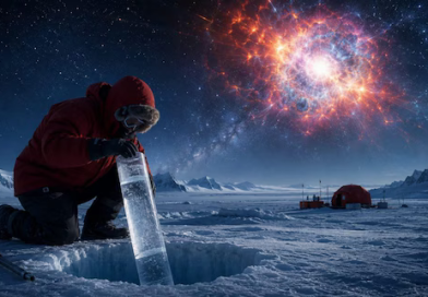 Scoperta “polvere di supernova” nel ghiaccio antartico: il Sistema Solare si trova nei resti di un’antica esplosione